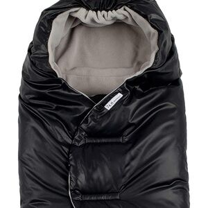 7 A.M. Enfant Black Kids Car Seat & Bassinet Wrap, Size S, 0-6 Months, NWT